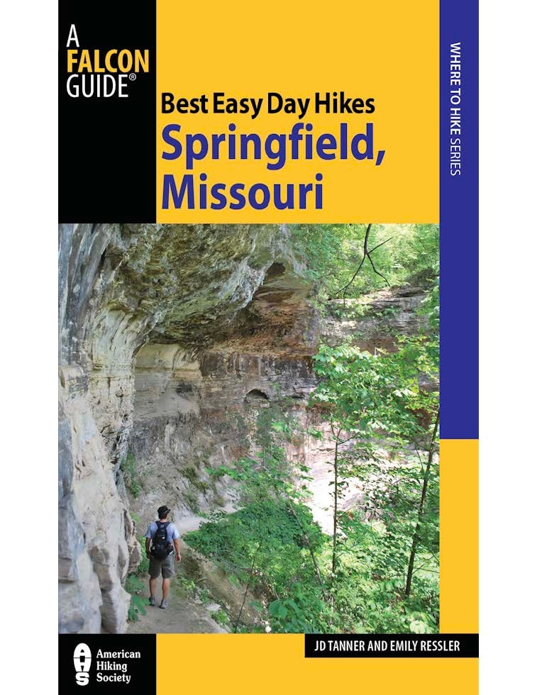 Best Easy Day Hikes Springfield, Missouri cover